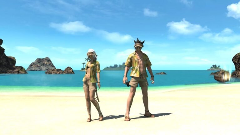 Isle Vacationer’s Glamour Set Final Fantasy XIV